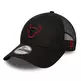 New Era NBA Chicago Bulls 9FORTY Trucker Black Cap