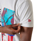 New Era NBA Chicago Bulls Basketball Globe Graphic T-shirt "White"