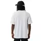New Era NBA Chicago Bulls Logo Script Mesh Oversize Tee "White"