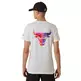 New Era NBA Chicago Bulls Neon Back Graphic Logo Tee "White"