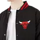 New Era NBA Chicago Bulls Patch Logo Bomber Jacket "Black"