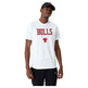 New Era NBA Chicago Bulls Team Logo Tee "White-Red