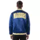 New Era NBA Golden State Warriors Embroidered Logo Bomber Jacket "Blue"