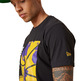 New Era NBA L.A. Lakers Basketball Globe Graphic T-shirt "Black"