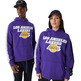 New Era NBA L.A Lakers Cut and Sew Oversized Hoodie