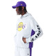 New Era NBA L.A Lakers Mesh Panel Oversized Pullover Hoodie