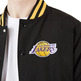 New Era NBA  L.A Lakers Patch Logo Bomber Jacket "Black"