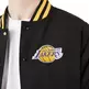 New Era NBA L.A Lakers Patch Logo Bomber Jacket "Black"