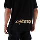 New Era NBA Los Angeles Lakers Metallic Tee "Black-Gold"