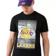 New Era NBA Los Angeles Lakers Photographic Tee "Black"