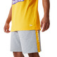 New Era NBA Los Angeles Lakers Side Panel Shorts "Grey-Yellow"