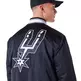 New Era NBA Spurs Satin Bomber Jacket "Black"