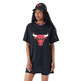 New Era NBA Team Chicago Bulls Womens Mesh Dress T-shirt