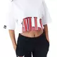 New Era NBA Team Chicago Bulls Womens Wordmark Crop T-Shirt