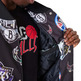 New Era NBA Team Logos All Over Print Bomber Jacket  "Black"