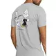 New Era NFL Snoopy Oakland Raiders X Peanuts T-shirt "Grey"