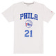 New Era Philadelphia 76ers Logo Tee # 21 Embiid #