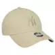 Gorra New Era Wmns MLB NY Yankees Cord 9FORTY Adjustable Cap "Cream"