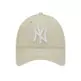 New Era Wmns NY Yankees League Ess 9FORTY Adjustable Cap "Light Beige"