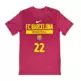 Nike Camiseta Burdeos FCB M NK DF # 22 PARKER #