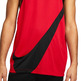 Nike Dri Fit Basket Crossover Jersey "Red-Black"