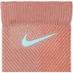 Nike Elite Crew Basketball Socks "Bright Coral/Copa/Silver"