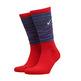 Nike Elite Crew Basketball Socks "University Red /White"