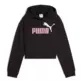 Puma ESS 2 COLOR Logo Hoodie "Black-Poised Pink"