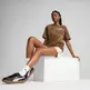 Puma ESS GRAPHIC ANIMAL Relaxed AOP Tee "Warm beige"
