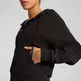 Puma HER Comfort Crop Full-Zip Hoodie "Black"
