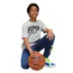 Camiseta Niño/Niña Puma Kids Baskeball HooperHotline "Ligth Gray"