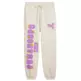 Puma Womans Basketball Art-Hitect Sparkle Sweatpant "Alpine Snow"