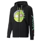 PUMA x Rick and Morty Full-Zip Hoodie  "Black"
