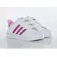 Adidas Superstar CF C (28-35/blanco/burdeos)