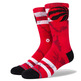 Stance Casual NBA Raptors Dyed Crew Socks "Red"