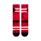 Stance Casual NBA Raptors Dyed Crew Socks "Red"
