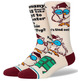 Stance Casual Tootsie Roll Pops Mr. Owl Crew Sock