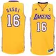 Camiseta Adidas NBA Swingman Gasol Lakers (amarilla/púrpura)
