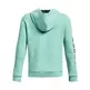 UA Boys' Curry Splash Hoodie "Neo Turquoise"