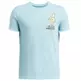 UA Boys´ Peace Love UA Logo Short Sleeve "Stream-Sonic Yellow"