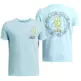 UA Boys´ Peace Love UA Logo Short Sleeve "Stream-Sonic Yellow"