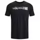 UA Men's Camo Chest Stripe Short Sleeve "Black"