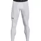 UA Men's HeatGear® Leggings "White"