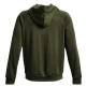 Sudadera con Capucha UA Men´s Rival Fleece "Marine OD Green-White"