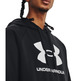 UA Men's Rival Fleece Logo Hoodie "Black"