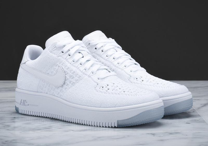 nike air force 1 flyknit blancas