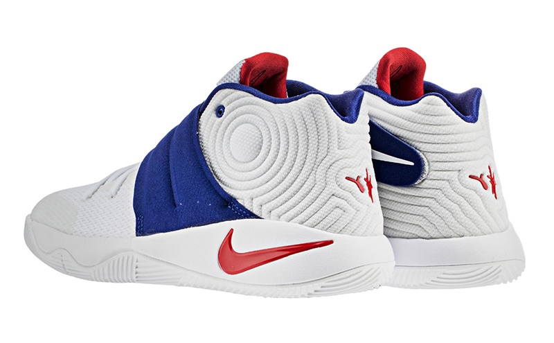 kyrie white blue red