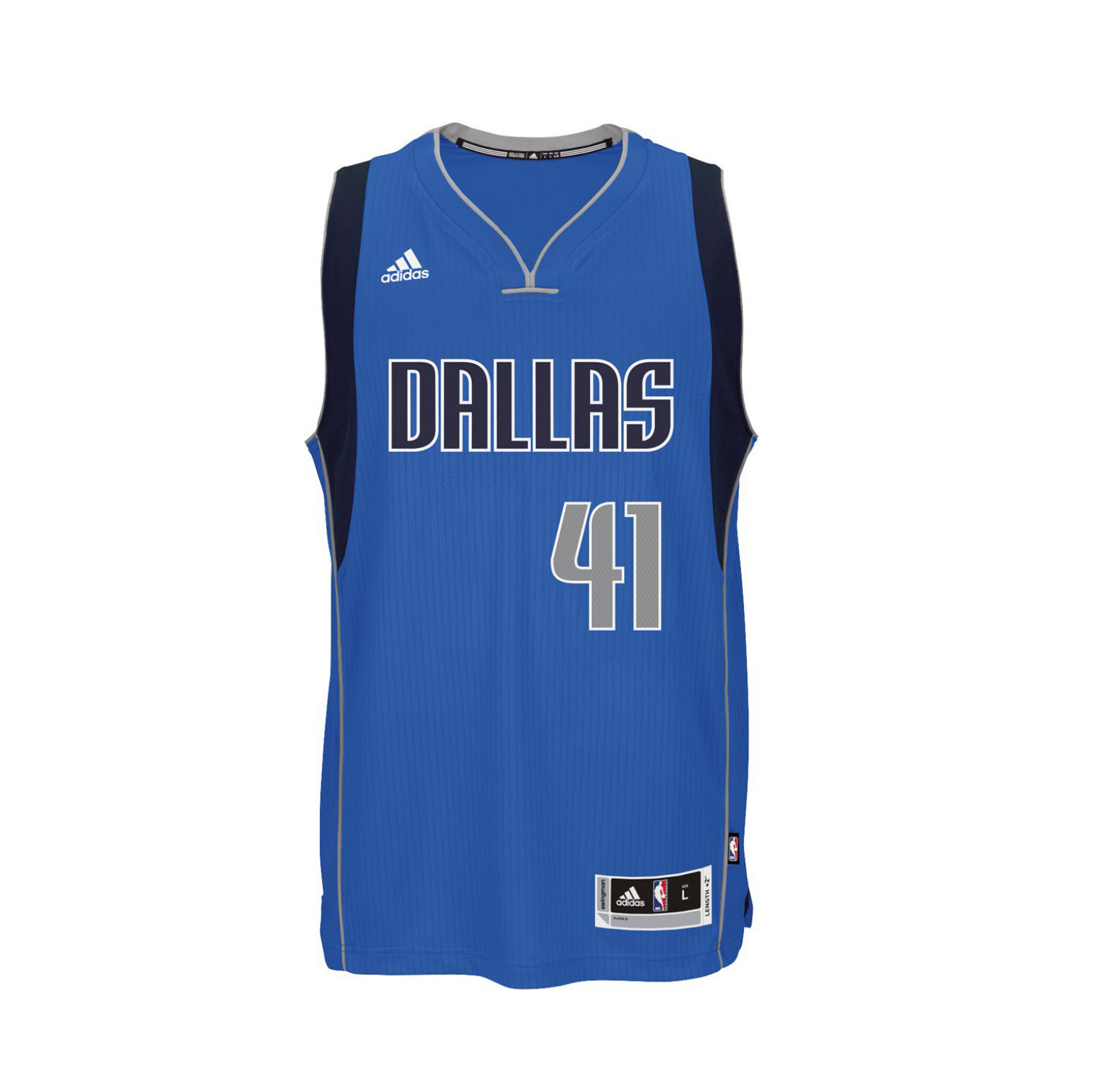 Camiseta Swingman Dirt Nowitzki Dallas (azul)