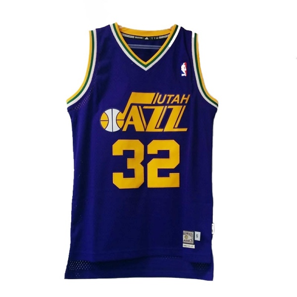 Adidas Swingman Karl Malone Utah Jazz (purpura/amarillo