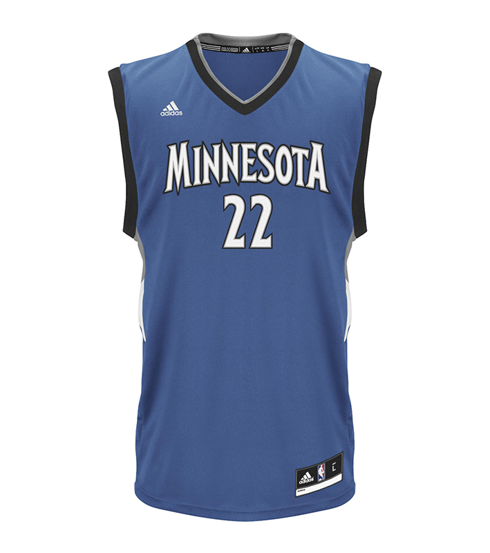 auxiliar Saqueo Conveniente Camiseta Adidas NBA Swingman Andrew Wiggins Minnesota